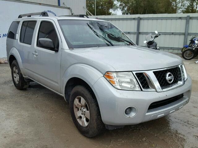 5N1AR18U98C621489 - 2008 NISSAN PATHFINDER SILVER photo 1