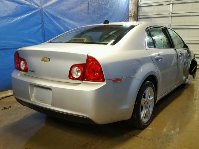 1G1ZB5E01CF277600 - 2012 CHEVROLET MALIBU LS 银色 照片 4