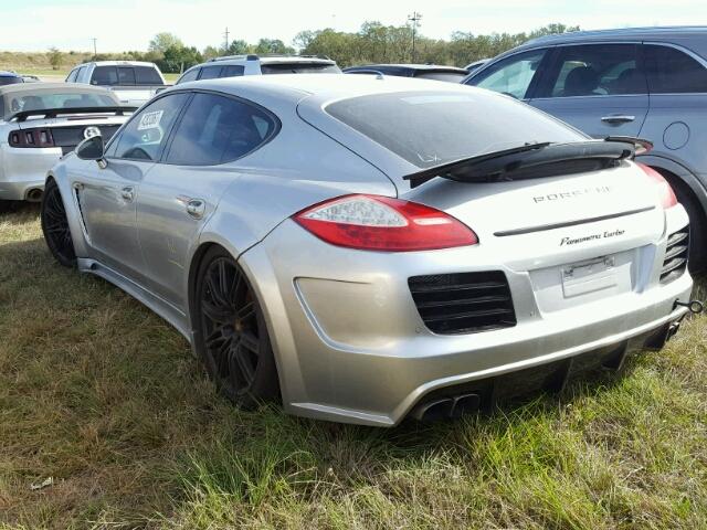 WP0AC2A74AL091017 - 2010 PORSCHE PANAMERA SILVER photo 3