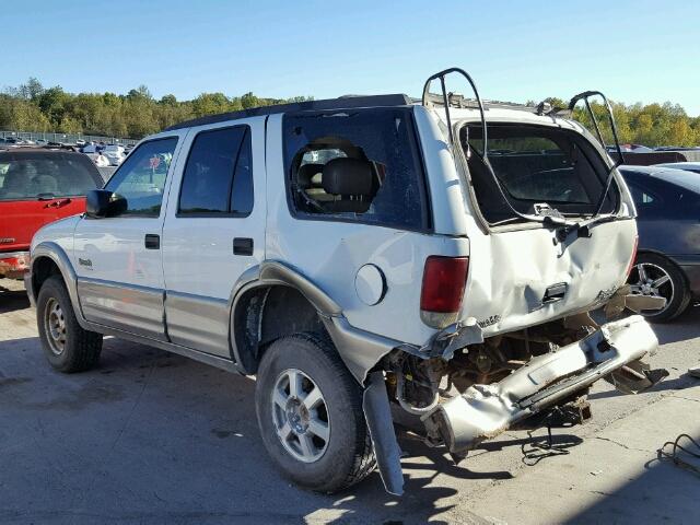 1GHDT13W6X2719843 - 1999 OLDSMOBILE BRAVADA WHITE photo 3