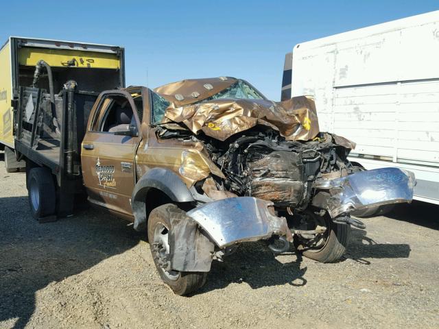 3C7WDKAL6CG179280 - 2012 DODGE RAM 4500 S GOLD photo 1