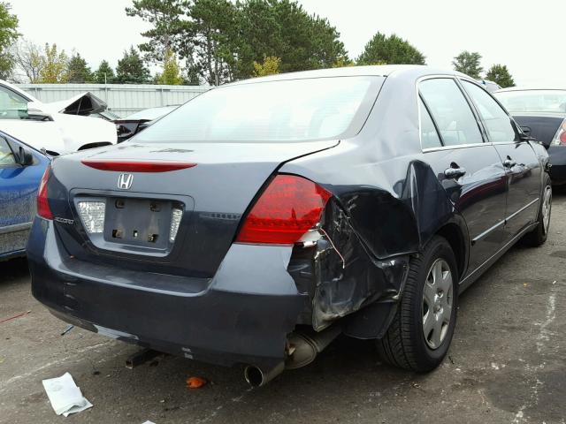 1HGCM564X6A092084 - 2006 HONDA ACCORD GRAY photo 4