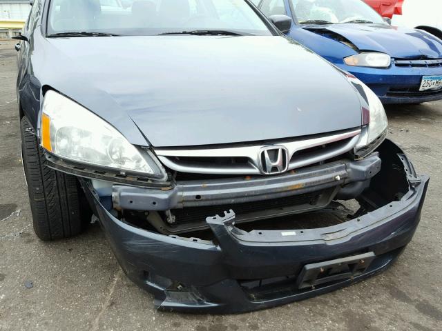 1HGCM564X6A092084 - 2006 HONDA ACCORD GRAY photo 9