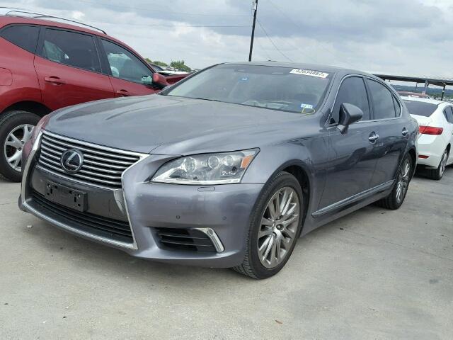 JTHGL1EF8E5050937 - 2014 LEXUS LS GRAY photo 2