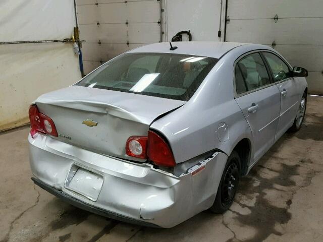 1G1ZB5EB7AF103903 - 2010 CHEVROLET MALIBU LS Gümüş foto 4