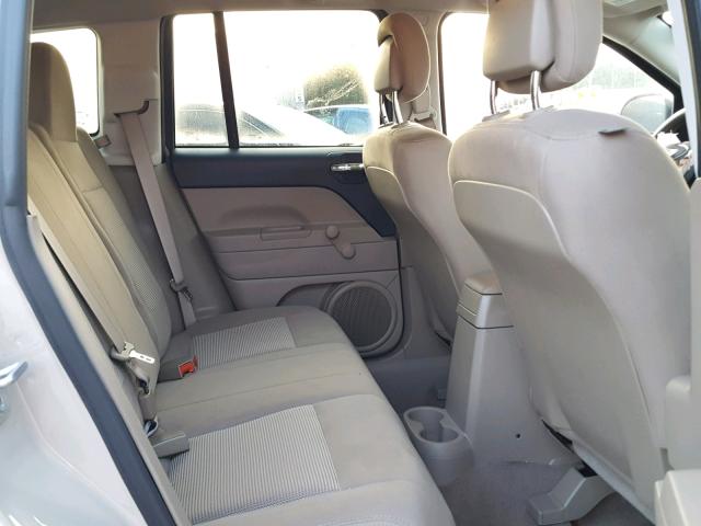 1C4NJCBB2GD788608 - 2016 JEEP COMPASS SP BEIGE photo 6