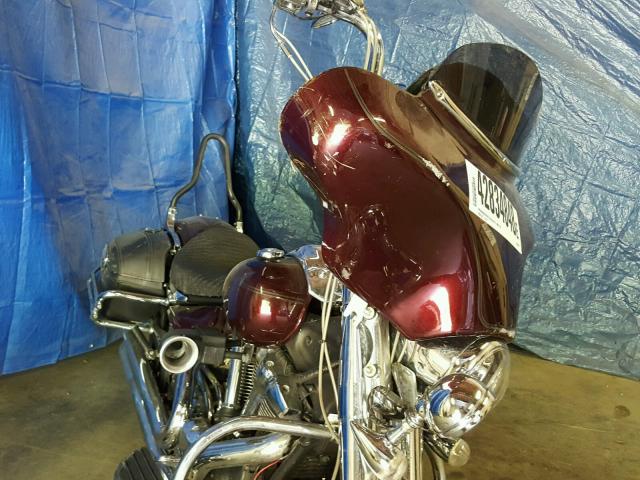 JYAVP22E19A008388 - 2009 YAMAHA XV1900 CT BURGUNDY photo 9