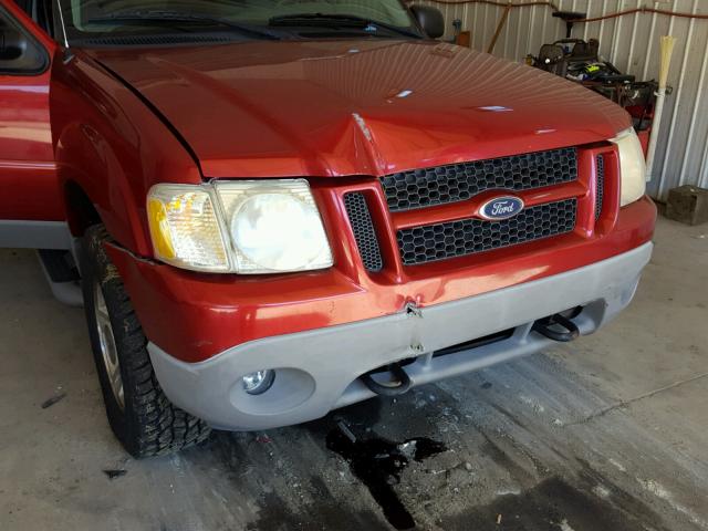 1FMZU70E33UA95842 - 2003 FORD EXPLORER S RED photo 9