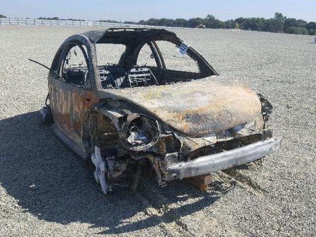 3VWCD21C12M447309 - 2002 VOLKSWAGEN NEW BEETLE 烧焦的 照片 1