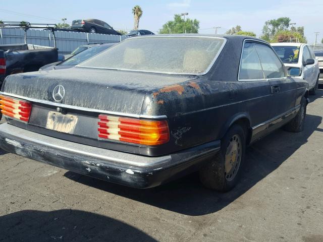 WDBCA43A2CB002250 - 1982 MERCEDES-BENZ 380 SEC BLACK photo 4