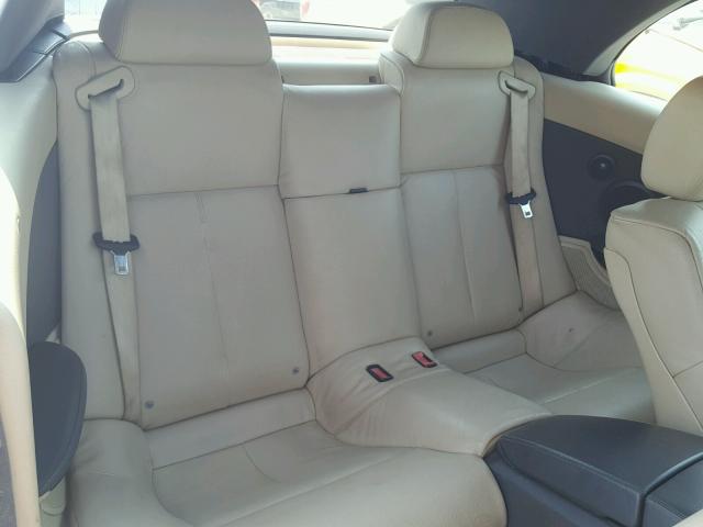 WBAEK73405B328485 - 2005 BMW 645 CI AUT BLACK photo 6