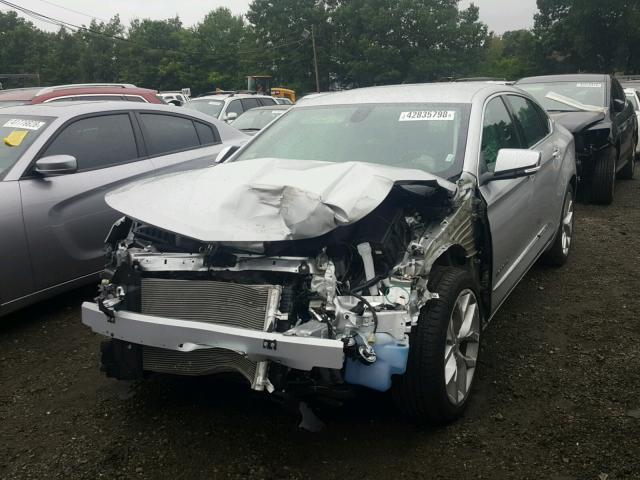 2G1125S36J9151346 - 2018 CHEVROLET IMPALA PRE ვერცხლისფერი ფოტო 2