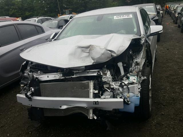 2G1125S36J9151346 - 2018 CHEVROLET IMPALA PRE ვერცხლისფერი ფოტო 9