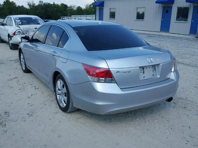 1HGCP26898A100879 - 2008 HONDA ACCORD SILVER photo 3