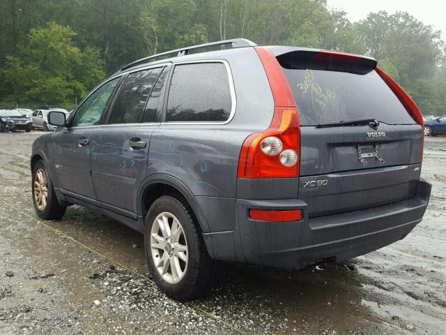 YV1CZ592351177111 - 2005 VOLVO XC90 GRAY photo 3