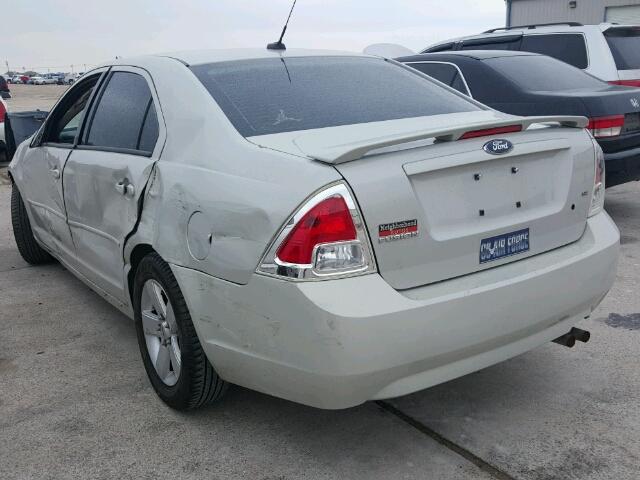 3FAHP07Z28R157291 - 2008 FORD FUSION SE GRAY photo 3