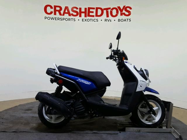 RKRSE48Y6DA094065 - 2013 YAMAHA YW125 BLUE photo 1