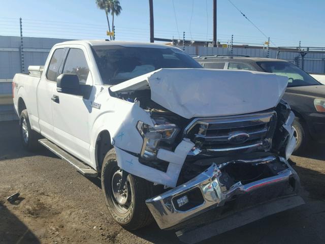 1FTFX1EF7FFC99209 - 2015 FORD F150 SUPER WHITE photo 1