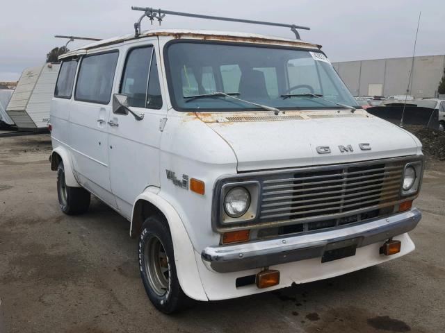 TGT257U521546 - 1977 GMC VAN WHITE photo 1