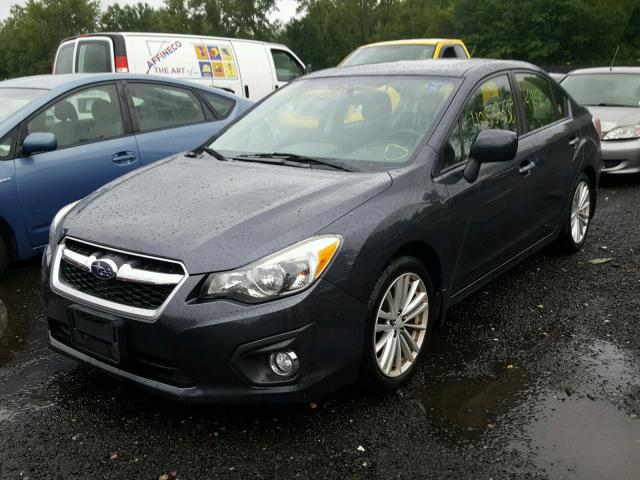 JF1GJAH63DH013283 - 2013 SUBARU IMPREZA LI GRAY photo 2