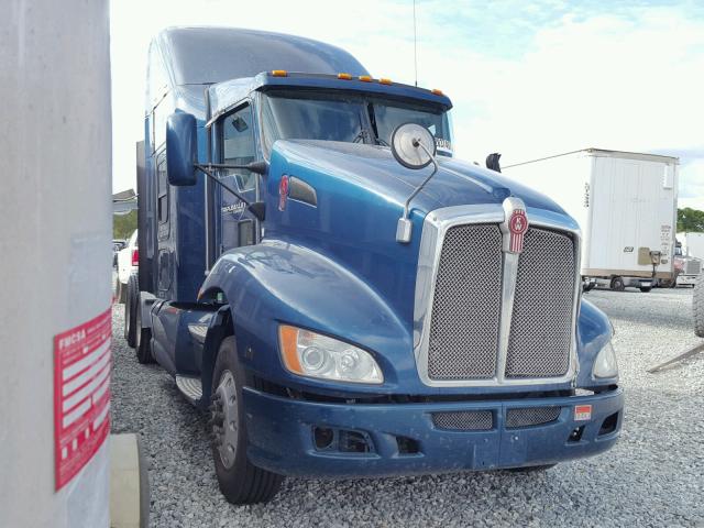 1XKADP9X9CJ332958 - 2012 KENWORTH CONSTRUCTI BLUE photo 1