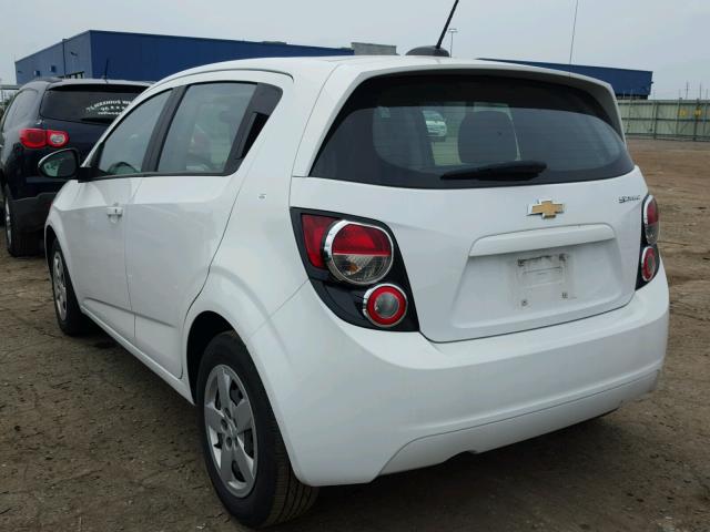 1G1JA6SH2G4169438 - 2016 CHEVROLET SONIC LS 白色 照片 3