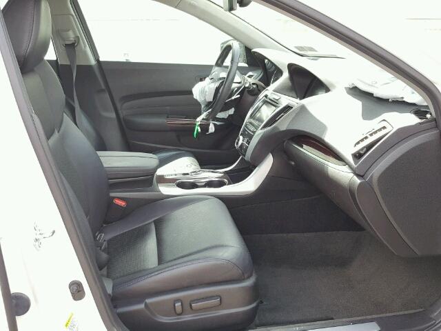 19UUB3F54FA009465 - 2015 ACURA TLX TECH WHITE photo 5