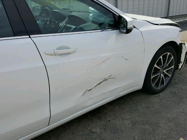 19UUB3F54FA009465 - 2015 ACURA TLX TECH WHITE photo 9