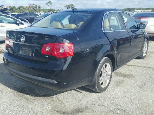 3VWFT71K56M852857 - 2006 VOLKSWAGEN JETTA TDI BLACK photo 4