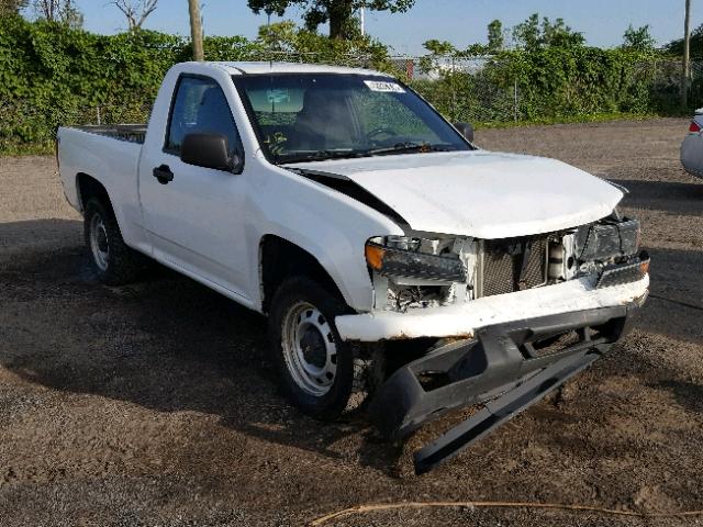 1GCCSCF95C8119487 - 2012 CHEVROLET COLORADO L WHITE photo 1
