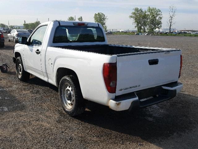 1GCCSCF95C8119487 - 2012 CHEVROLET COLORADO L WHITE photo 3