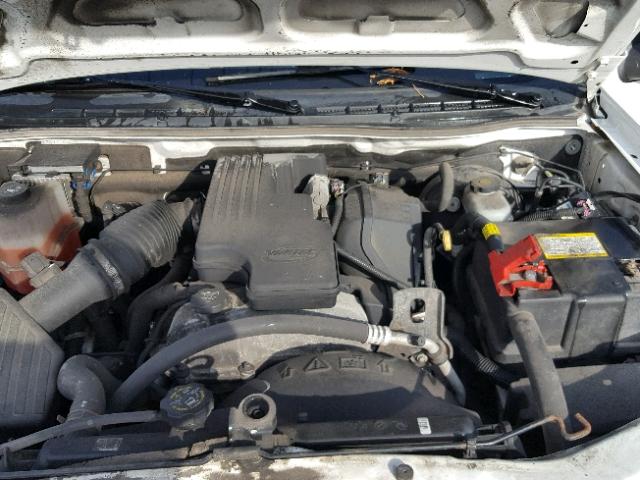 1GCCSCF95C8119487 - 2012 CHEVROLET COLORADO L WHITE photo 7