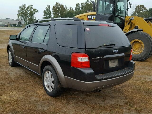 1FMZK01166GA15963 - 2006 FORD FREESTYLE BLACK photo 3