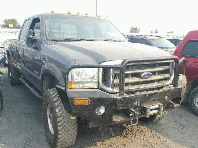 1FTNW21P54EB43725 - 2004 FORD F250 CHARCOAL photo 1