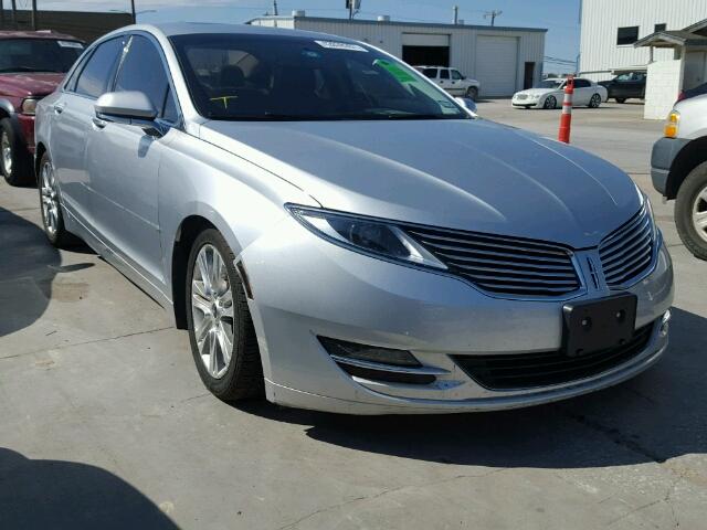 3LN6L2GKXFR604728 - 2015 LINCOLN MKZ Արծաթագույն լուսանկար 1