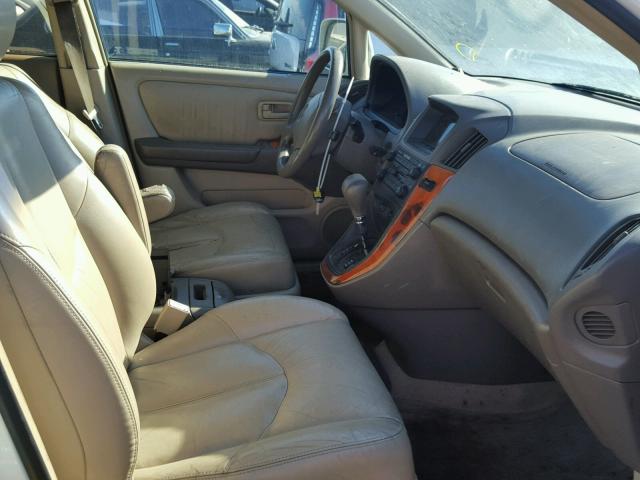 JT6HF10U9Y0156695 - 2000 LEXUS RX 300 CREAM photo 5