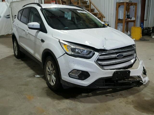 1FMCU9GD1HUA17484 - 2017 FORD ESCAPE SE WHITE photo 1