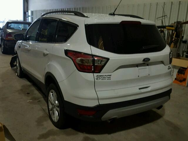 1FMCU9GD1HUA17484 - 2017 FORD ESCAPE SE WHITE photo 3