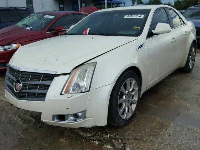 1G6DJ577990101861 - 2009 CADILLAC CTS WHITE photo 2