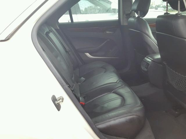 1G6DJ577990101861 - 2009 CADILLAC CTS WHITE photo 6