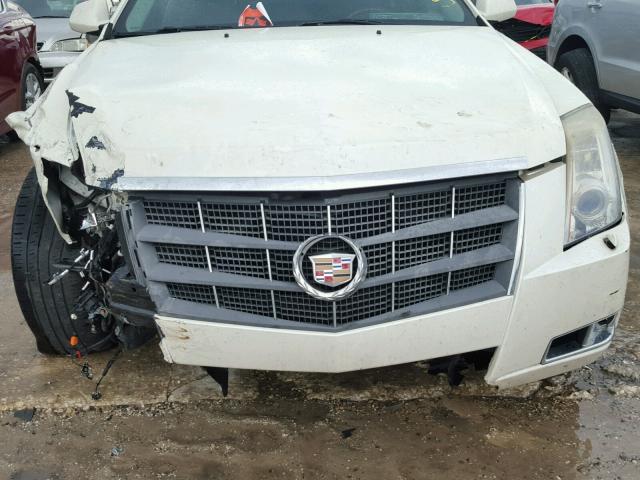1G6DJ577990101861 - 2009 CADILLAC CTS WHITE photo 9