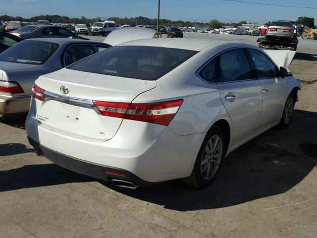 4T1BK1EB2EU086703 - 2014 TOYOTA AVALON BAS 白色 照片 4