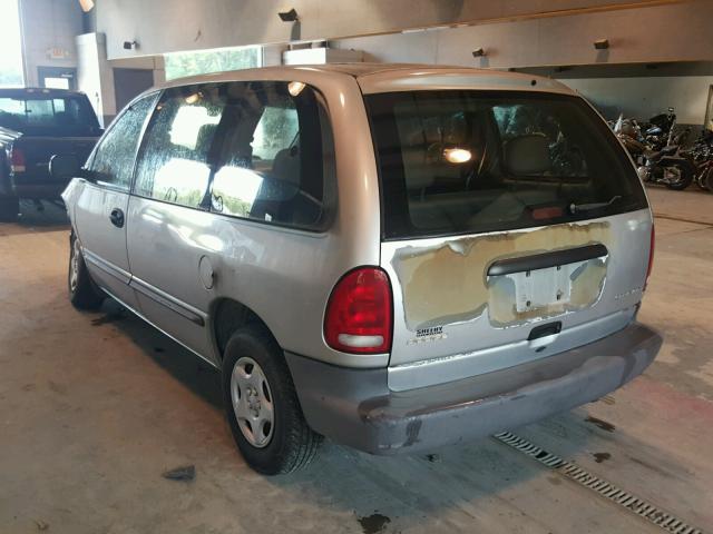 2B4FP25B6YR684952 - 2000 DODGE CARAVAN SILVER photo 3