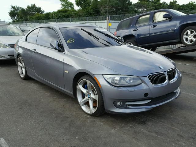 WBAKG7C51BE262908 - 2011 BMW 335 I SILVER photo 1