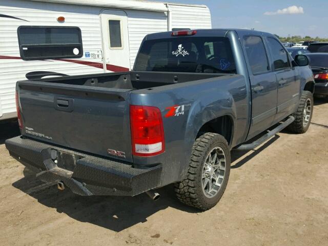 2GTEK13M681210106 - 2008 GMC SIERRA K15 BLUE photo 4