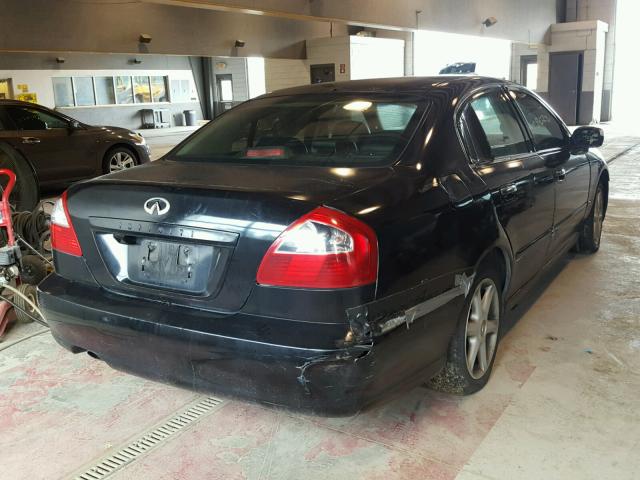 JNKBF01A04M500901 - 2004 INFINITI Q45 BLACK photo 4