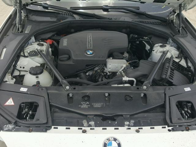 WBAXH5C54DD113442 - 2013 BMW 528 XI WHITE photo 7