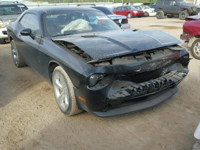 2C3CDYAG7EH187420 - 2014 DODGE CHALLENGER BLACK photo 1