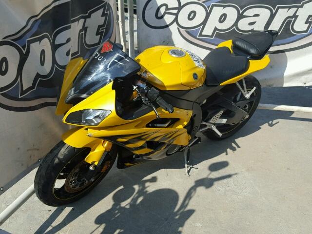 JYARJ16EX8A006595 - 2008 YAMAHA YZFR6 YELLOW photo 2