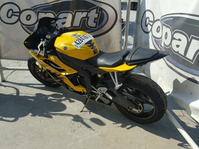 JYARJ16EX8A006595 - 2008 YAMAHA YZFR6 YELLOW photo 3